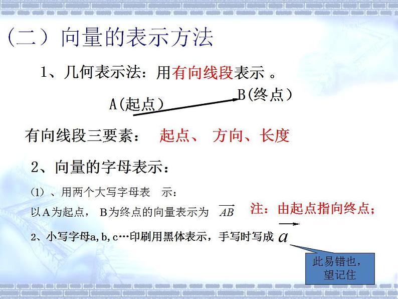 高教版中职数学基础模块下册：7.1《平面向量的概念及线性运算》课件06