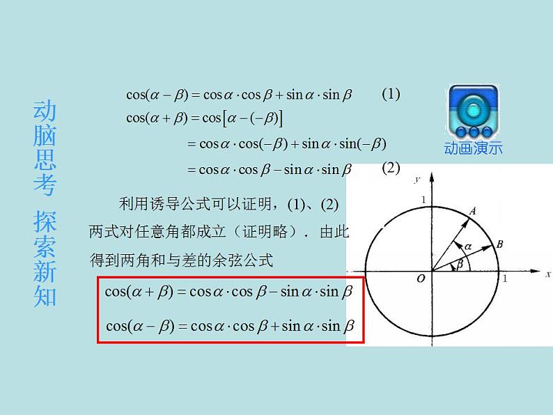 【高教版】中职数学拓展模块：1.1《两角和与差的正弦公式与余弦公式》课件05