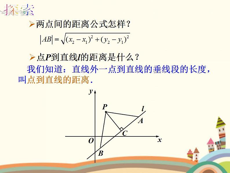 【语文版】中职数学基础模块下册：8.5《点到直线的距离》ppt课件（1）第3页