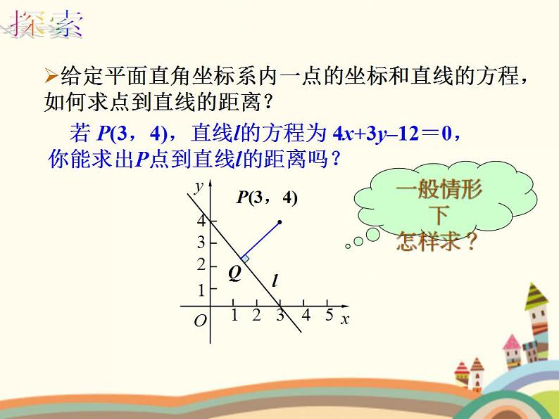 【语文版】中职数学基础模块下册：8.5《点到直线的距离》ppt课件（1）第5页