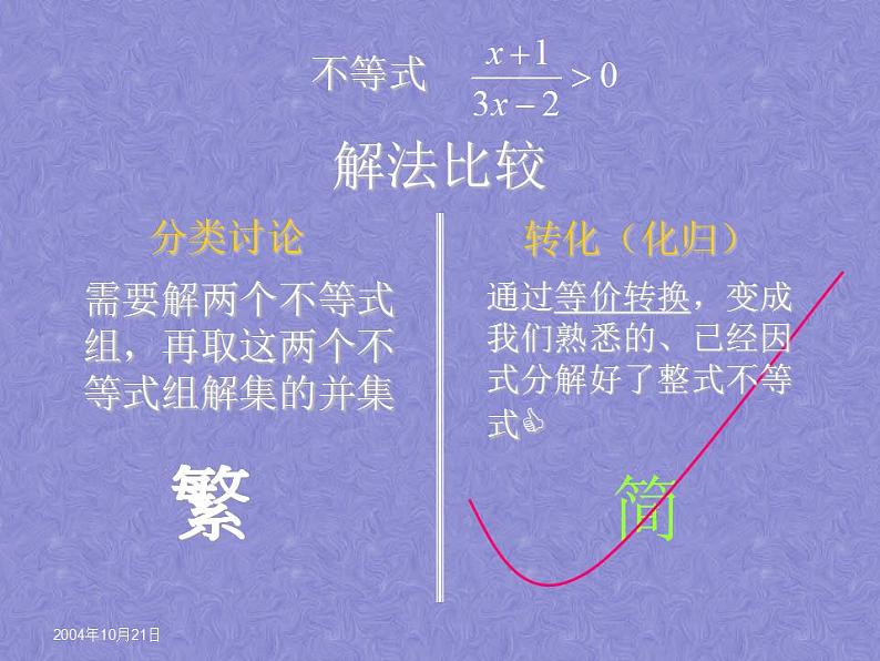 【语文版】中职数学拓展模块：4.5《分式不等式及其解法》ppt课件（3）第7页