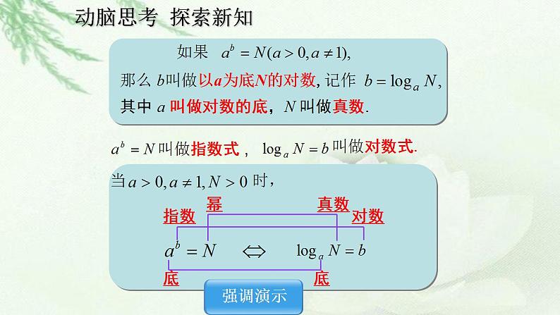 高教版中职数学基础模板上册 4.3 对数 PPT课件+教案03