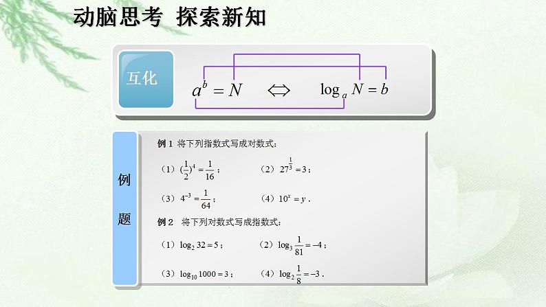 高教版中职数学基础模板上册 4.3 对数 PPT课件+教案04