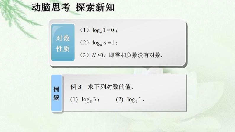 高教版中职数学基础模板上册 4.3 对数 PPT课件+教案05