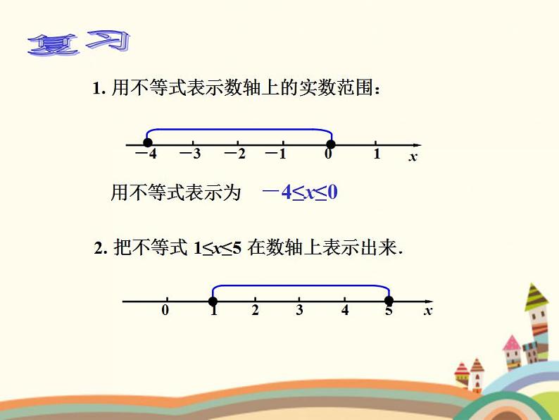 【语文版】中职数学基础模块上册：2.2《区间的概念》ppt课件（3）02