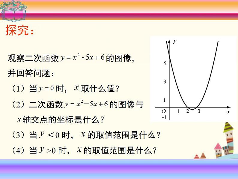 【语文版】中职数学基础模块上册：2.3《一元二次不等式》ppt课件（2）04