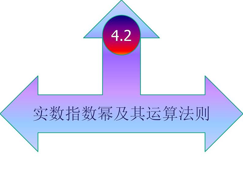 【语文版】中职数学基础模块上册：4.2《实数指数幂及其运算法则》课件（3）01