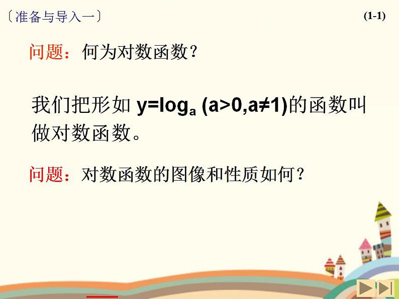 【语文版】中职数学基础模块上册：4.6《对数函数的图像与性质》课件（1）06