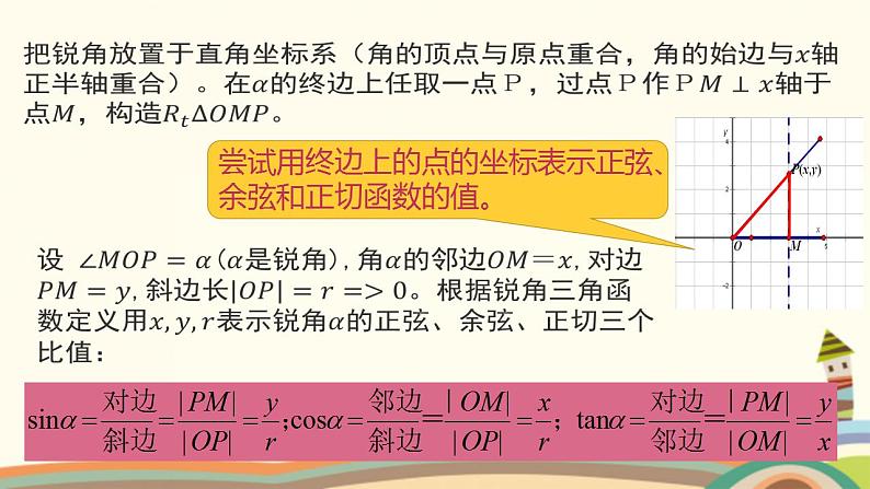 【语文版】中职数学基础模块上册：5.3任意角的正选函数、预先函数和正切函数（1）课件PPT04