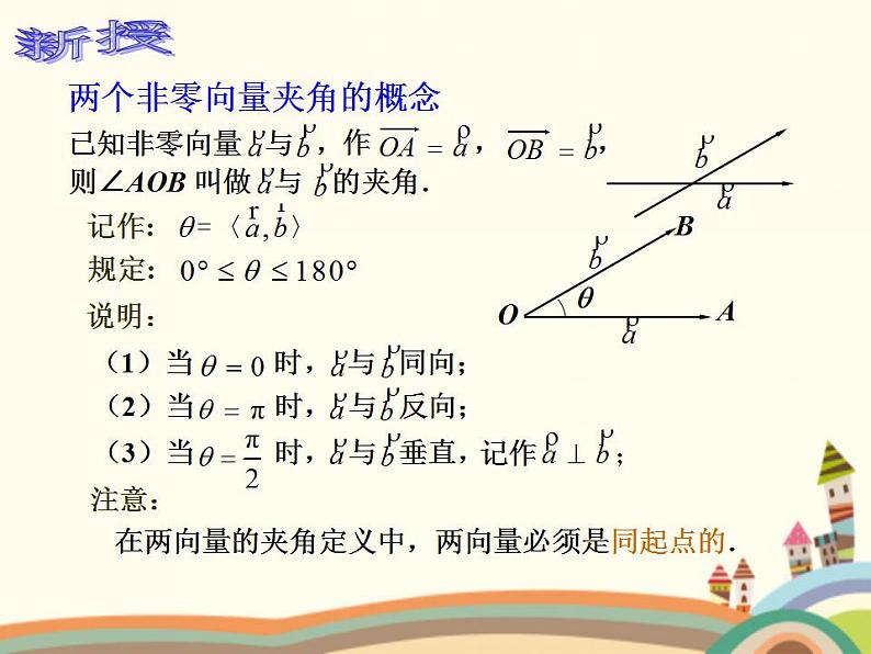 【语文版】中职数学基础模块上册：6.4《平面向量的内积》ppt课件（2）04