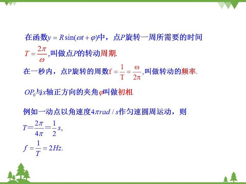 【人教版】中职数学（拓展模块）：1.3 《正弦型函数y=Asin（ωx+φ）》课件PPT05