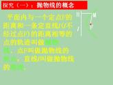 【人教版】中职数学（拓展模块）：2.3《抛物线》ppt课件