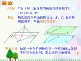 【人教版】中职数学基础模块下册：9.2.2《空间中的平等关系》课件