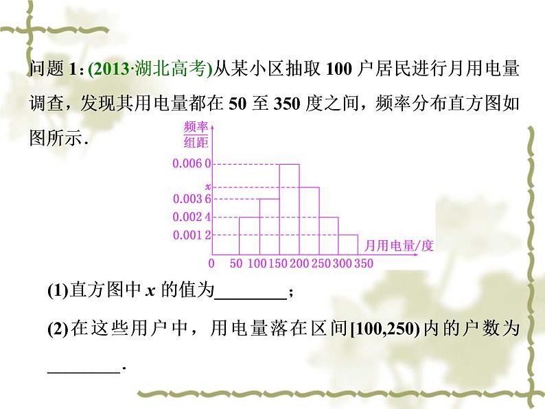 【语文版】中职数学基础模块下册：10.4《直方图与频率分布》ppt课件（2）第2页