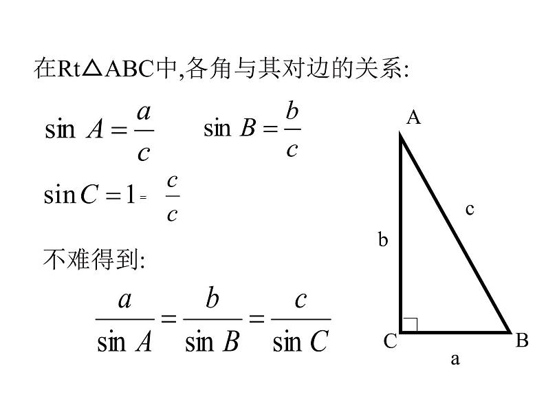 【人教版】中职数学（拓展模块）：1.2《余弦定理、正弦定理》ppt课件（2）03