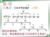 数乘向量PPT课件