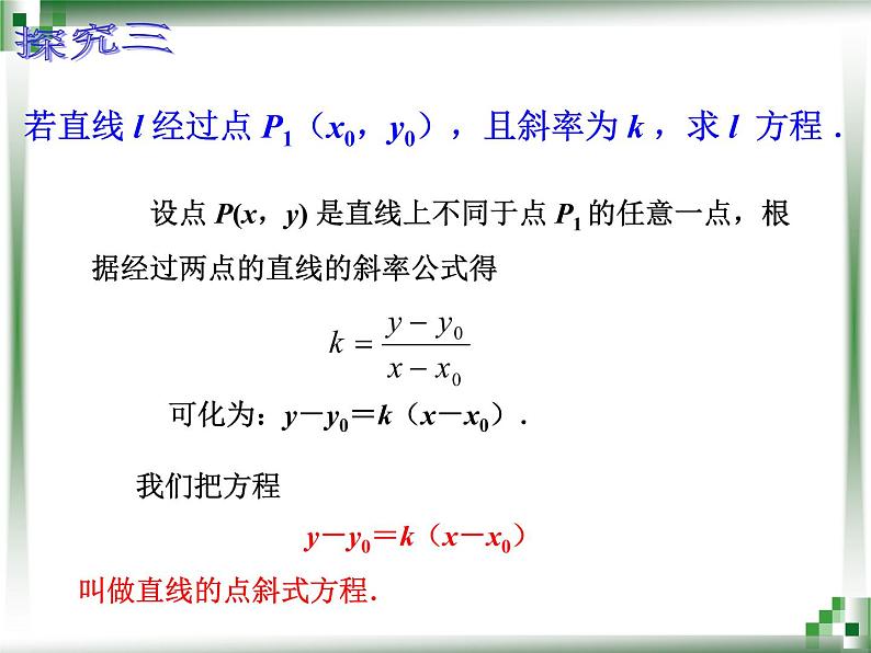 【人教版】中职数学基础模块下册：8.2《直线的方程》ppt课件（3）06