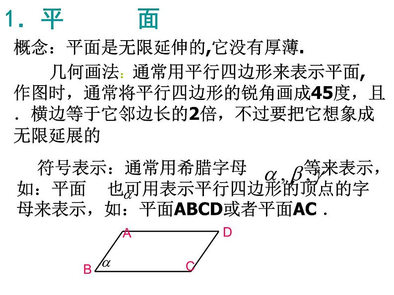 【人教版】中职数学基础模块下册：9.1《空间中平面的基本性质》课件（2）第6页