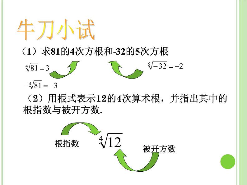 【语文版】中职数学基础模块上册：4.1《有理数指数幂》ppt课件（1）08