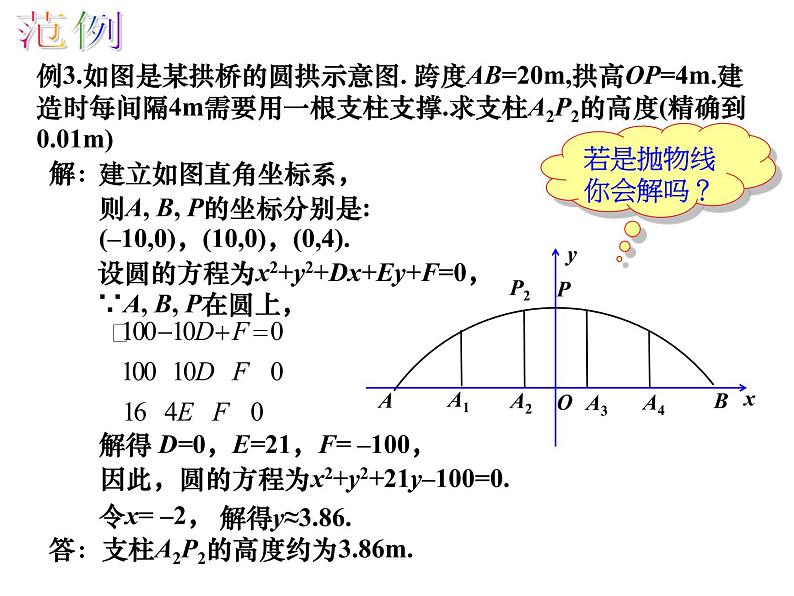 直线与圆的方程的简单应用PPT课件免费下载04