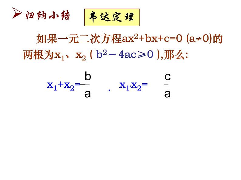 【语文版】中职数学拓展模块：4.2《一元二次方程的根与系数的关系》课件（1）03