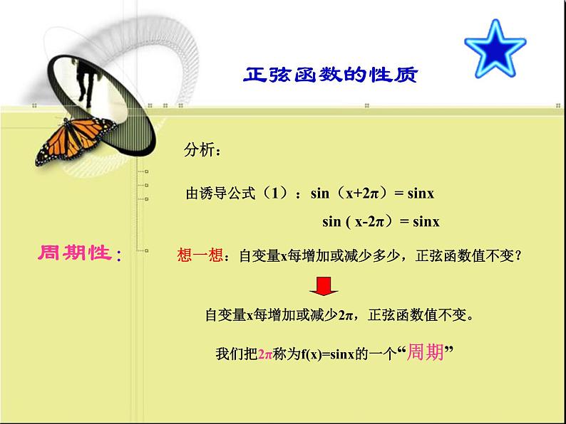 【语文版】中职数学基础模块上册：5.7《正弦函数的图象和性质》ppt课件（1）04