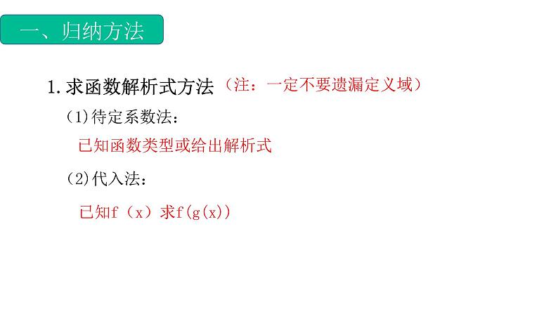 3.1.1函数概念专题3（解析式）（课件）-【中职专用】高一数学同步精品课堂（高教版基础模块-上册）02