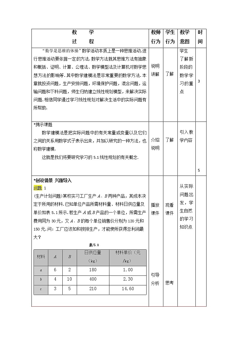 5.1线性规划的有关概念 课件+教案02
