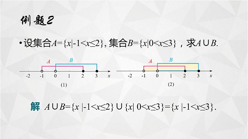 集合的运算之并集 课件07