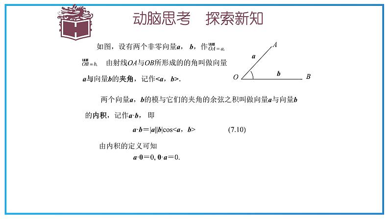 高教版中职数学基础模块下册：7.3《平面向量的内积》ppt课件（1）04