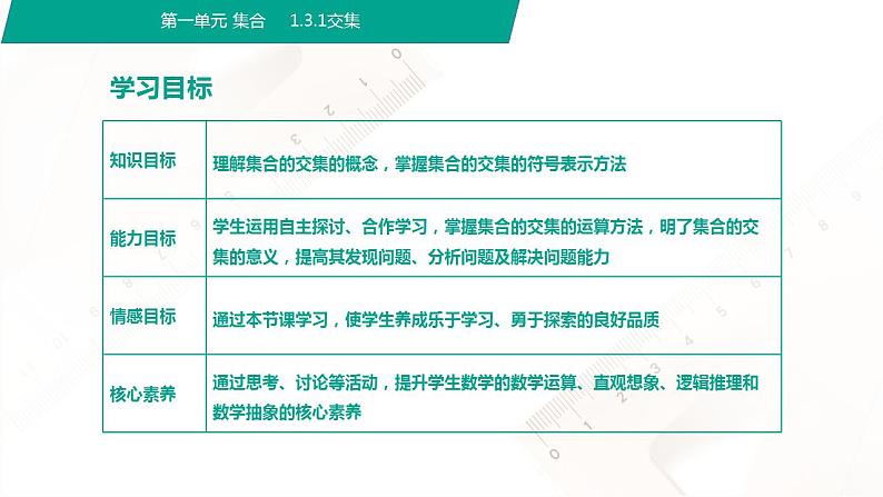 【中职专用】高中数学 （北师大版2021·基础模块上册） 1.3.1交集（课件）02