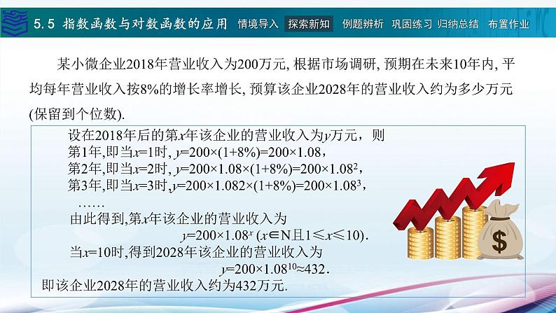 5.5指数函数与对数函数的应用课件PPT第3页