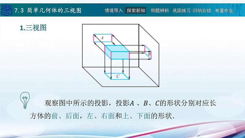 7.3简单几何体的三视图课件PPT第3页