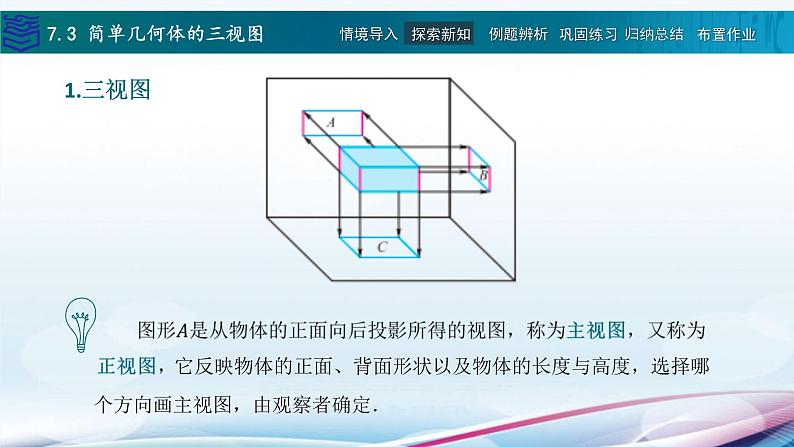 7.3简单几何体的三视图课件PPT第4页