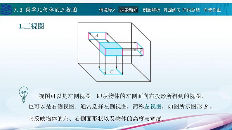 7.3简单几何体的三视图课件PPT第6页