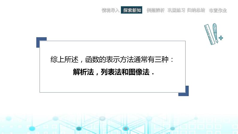 中职数学基础模块上册3-2函数的表示方法教学课件07