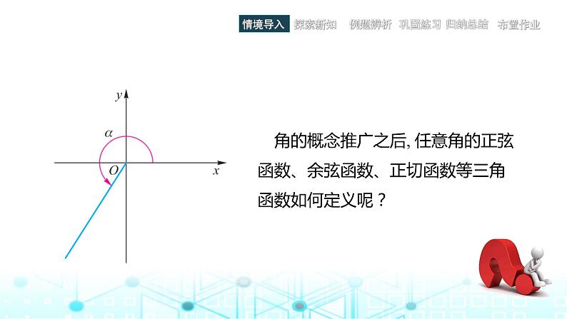 中职数学基础模块上册4-3任意角的三角函数教学课件第4页