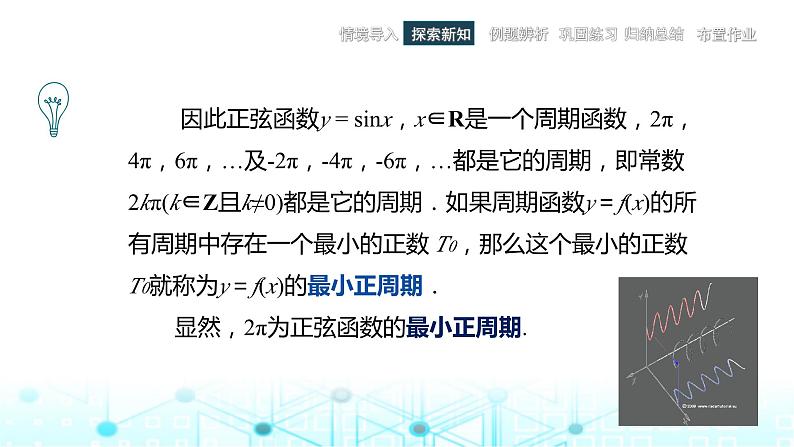 中职数学基础模块上册4-6正弦函数的图像和性质教学课件第7页