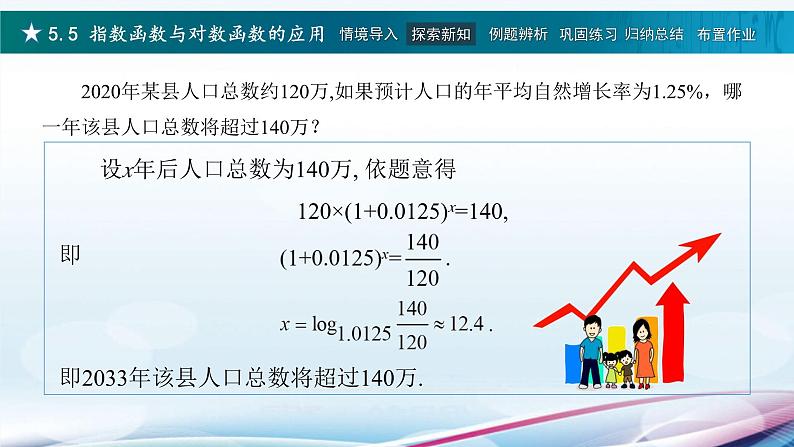 5.5 指数函数与对数函数的应用（课件）第5页