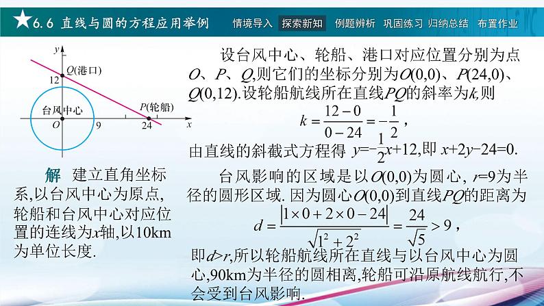 6.6直线与圆的方程应用举例（课件）第5页