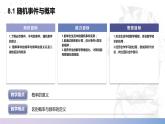 【北师大版中职数学】基础模块下册 8.1随机事件与概率（课件+教案）