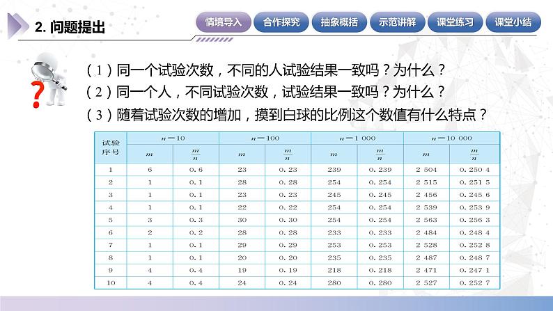 【北师大版中职数学】基础模块下册 8.1随机事件与概率（课件+教案）05