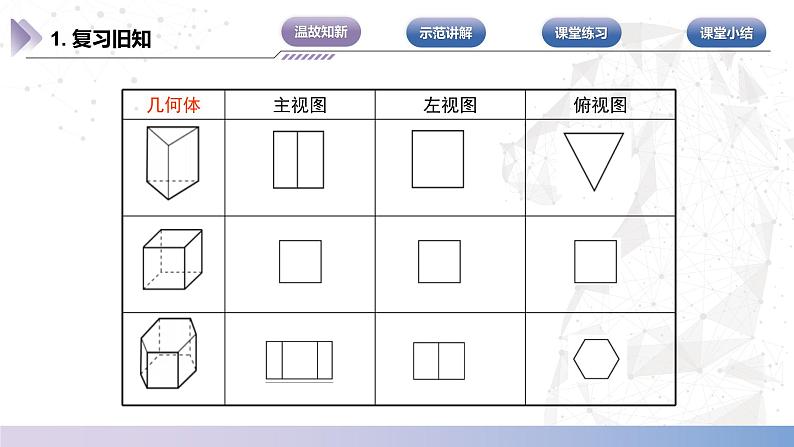 【北师大版中职数学】基础模块下册 7.1.3 简单几何体的三视图画法（二）课件05