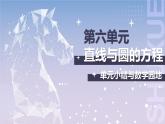 【北师大版中职数学】基础模块下册 第六章《直线与圆的方程》单元小结（课件+教案）