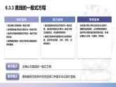 【北師大版中職數(shù)學】基礎模塊下冊 6.3.3 直線的一般式方程（課件+教案）
