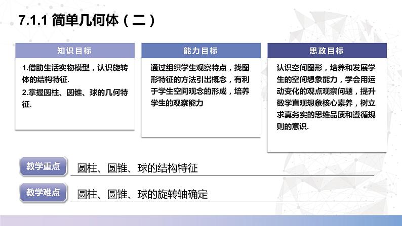 【北师大版中职数学】基础模块下册 7.1 简单几何体（二）课件02