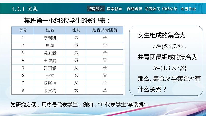 高教版2021 中职数学  基础模块上册 第一章 1.3集合的运算（3课时）-课件+教案04