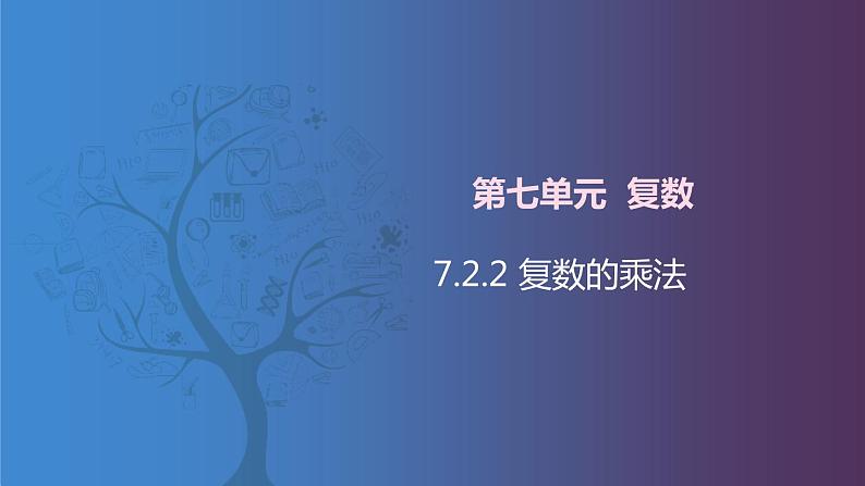 【北师大版中职数学】拓展模块一 下册 7.2.2《复数的乘法》课件+教案01