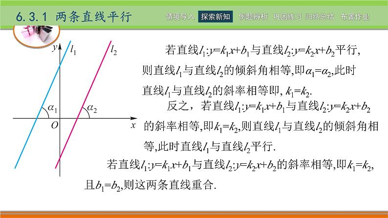 6.3两条直线的位置关系 中职数学高教版（2021~十四五）基础模块下册PPT课件07