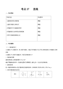 【备战2024年中职高考】中职数学 一轮复习专题训练（考点讲与练）专题27 直线（讲）.zip